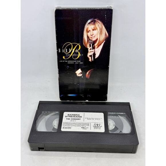 Barbra Streisand - Barbra The Concert VHS 1994 Columbia Music Hi-Fi Stereo - Picture 8 of 11